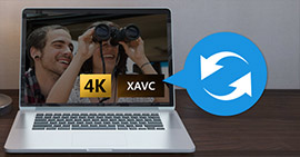 Converta vídeos 4K XAVC