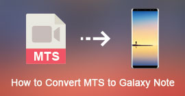 Converter AVCHD MTS para Galaxy Note