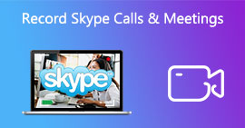 Como gravar áudio de vídeo do Skype