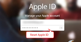 Redefinir o ID da Apple