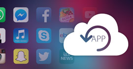 Como restaurar aplicativos e dados de aplicativos do iCloud