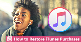 Restaurar as compras do iTunes