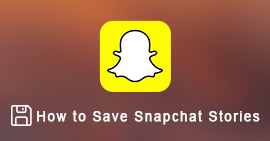 Como salvar histórias do Snapchat