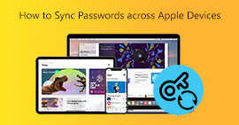 Sincronizar senhas em dispositivos Apple