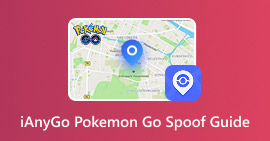 Guia de Spoofing do iAnyGo para Pokémon Go
