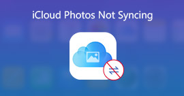 Fotos do iCloud não sincronizando