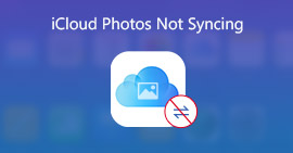 Fotos do iCloud não sincronizadas