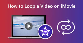 vídeo em loop do iMovie