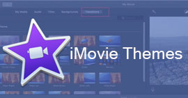 Adicionar temas do iMovie