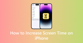 Aumentar o tempo de tela em um iPhone