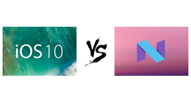 Compare o iOS 10 com o Android N