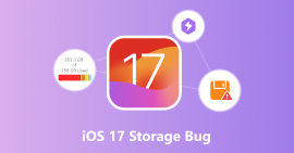 Bug de armazenamento do iOS 17