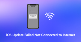Atualização do iOS não conectada à internet