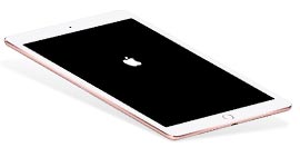 Corrigir o iPad preso no logotipo da Apple