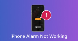 Alarme do iPhone não funciona