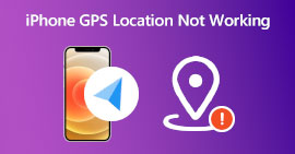A localização do GPS do iPhone não está funcionando