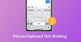 Consertar o teclado do iPhone não está funcionando