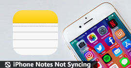 Notas do iPhone sem sincronização