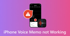 Memo de voz do iPhone não funciona