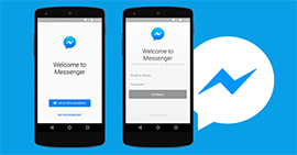 Sair do Facebook Messenger no iPhone/Android