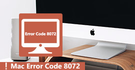 Código de erro 8072 do Mac