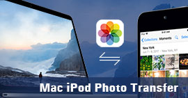 Transferência de fotos do iPhone Mac