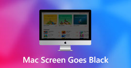 A tela do Mac fica preta