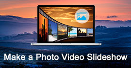 Faça uma apresentação de slides de fotos e vídeos