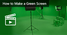 Faça uma tela verde