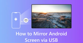 Espelhar a tela do Android via USB