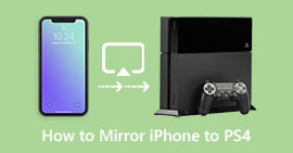 Espelhe iPhone para PS4
