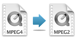 Conversor de Vídeo MPEG: Converta MPEG-4 para MPEG-2