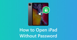 Abra um iPad sem senha