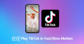 Reproduzir TikTok em câmera lenta rápida