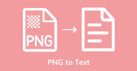 PNG para texto