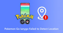 Pokémon Go iAnyGo não conseguiu detectar a localização