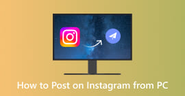 Postar no Instagram do PC