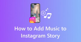 Coloque música na história do Instagram