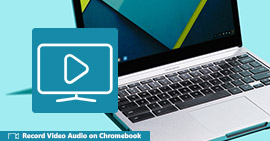 Gravar vídeo áudio Chromebook