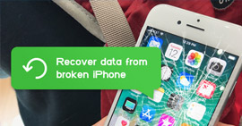 Recuperar dados do iPhone quebrado