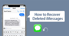 Recuperar iMessages excluídos do iPhone