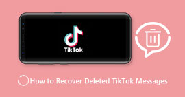 Recuperar mensagens excluídas do TikTok