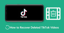 Recuperar vídeos excluídos do TikTok