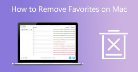 Remover favoritos no Mac