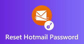 Redefinir senha do Hotmail