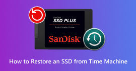 Restaurar um SSD do Time Machine