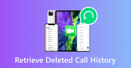 Restaurar histórico de chamadas