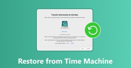 Restaurar da máquina do tempo