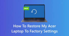 Restaurar meu laptop Acer para as configurações de fábrica