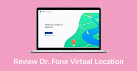 Revise a localização virtual do Dr Fone